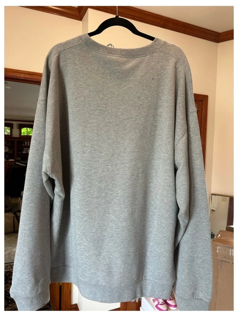 Gucci, gray cotton interlocking G sweatshirt size XXXL made in Italy